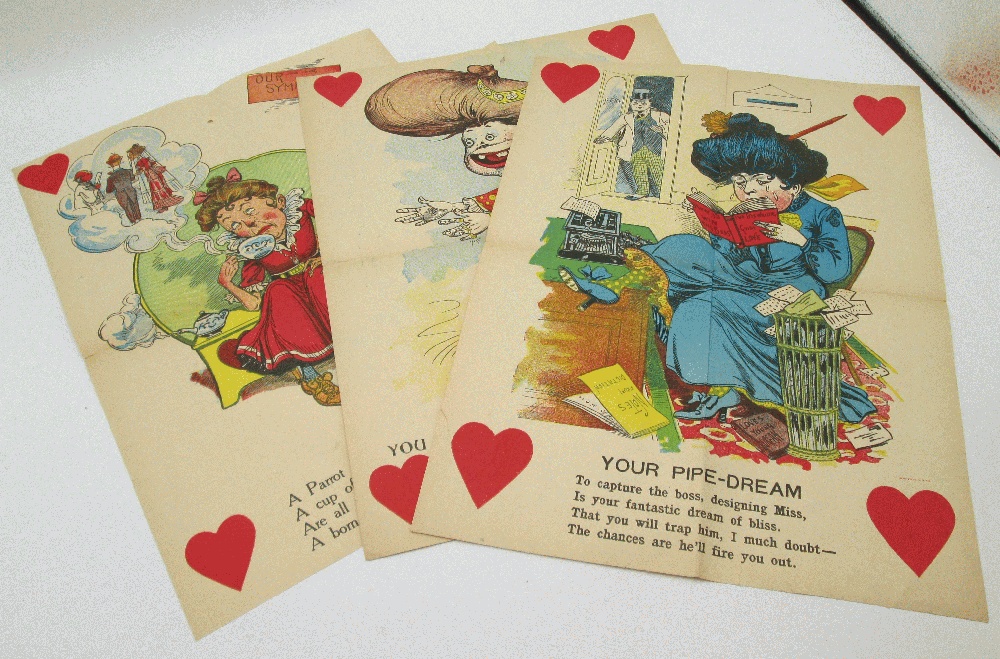 Bizarre Victorian Valentines Day Greetings | Greeting Card