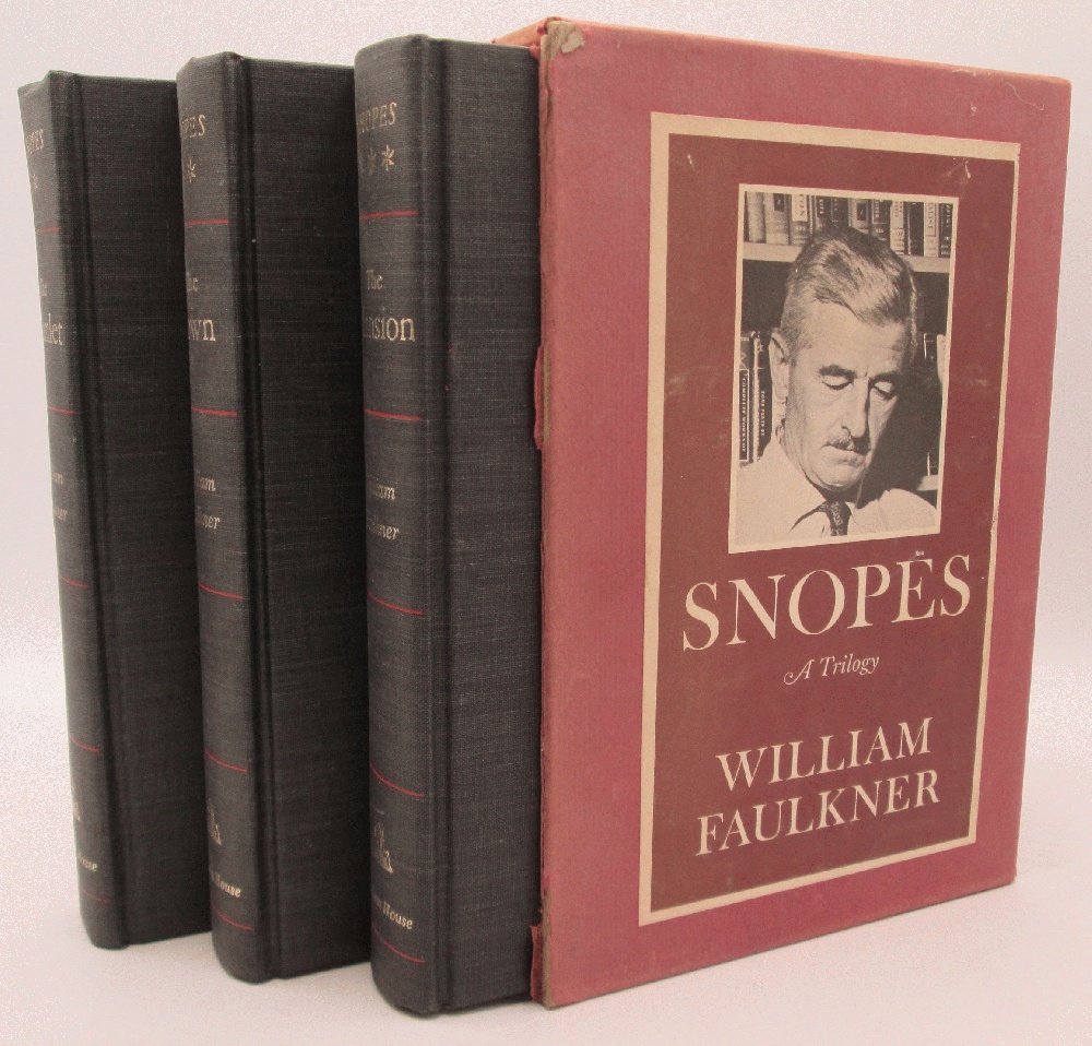 Snopes, A Trilogy - The Hamlet, The Town, The Mansion: William Faulkner